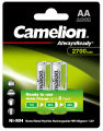 Camelion rechargeable batteries AA 2 Batteries - 2700 mAh AR. 