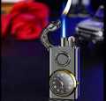Crocodile watch lighter dual flame windproof and soft. 