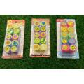 Pack of 10 Stamps, Stamps for kids, Emoji, Faces, cartoon, compliments, stamps for art, school stamps. 