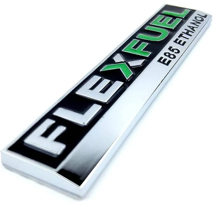 Metal%20Flex%20Fuel%20E85%20Ethanol%20Car%20Rear%20Liftgate%20Emblem%20Badge%20Sticker%20Decal%20For%20Chevy%20Cadillac%20GM%20-%20Image%203