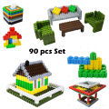 90 pcs - Small Pack Bricks Blocks Toys for Kids Children Colorful Plastic Educational Building Block Models for Kids. 