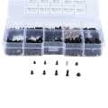 500Pcs Stainless Steel Laptop Screws Kit M2, M2.5, M3 for Gateway Durable Easy Install Easy to Use. 