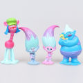 12 Style Trolls trolls Princess Blanche Troll Ugly Doll Cake Decorative Ornaments. 