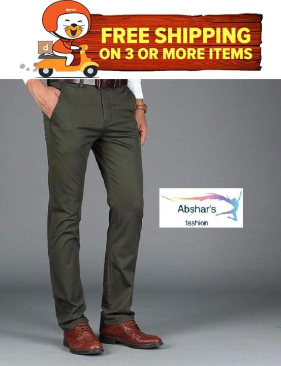 Army Green Formal Wear Pants - Army Green