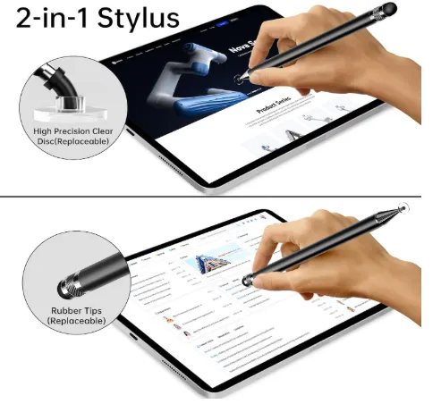 2%20In%201%20Universal%20Stylus%20Pen%20%E2%80%93%20Dual-Use%20Double-Headed%20Capacitive%20Silicone%20Disc%20Pencil%20For%20All%20Touchscreens,%20Android%20&%20Tablets%20-%20Image%202