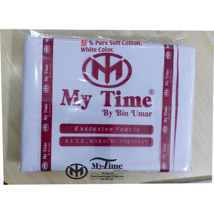 100 % pure soft cotton suits for men | My time soft cotton white suit for gents| Cotton for men |White color