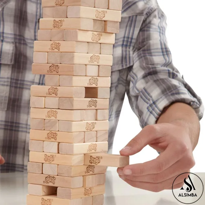 Classic%20Jenga%20Wooden%20Stacking%20Tower%20Board%20Game%20for%20Kids%20&%20Adults%20Fun%20Time%20With%20Family%20-%2045%20Pcs%20Wooden%20Blocks%20-%20Tower%20Size%20Approx.%2011%20Inches%20-%20Image%205