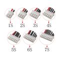10Pcs 100mm JST-XH 1S 2S 3S 4S 5S 6S 7S Connector Plug Balancer Cable Balance Charger Wire 22AWG for Lipo Battery. 