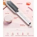 Professional Hair Straightener Brush Heated Comb Straight & Curly Styling Tool. 