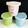Plastic Storage Container Jar with Transparent Lid 6 Liters. 