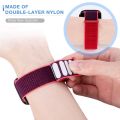 Original Nylon Watch Band for Apple Watch Series 7 6 SE 5 4 3 2 1 Wristband Strap for iWatch 45mm 41mm 44mm 40mm 42mm 38mm Sport Loop Bracelet Belt Accessories Replacement for Smart Apple Watch. 