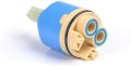 Tap Cartridge Ceramic Disc Cartridge Valve for Single Lever Mono bloc Bathroom or Kitchen Mixer Taps (B-Type 40 mm). 