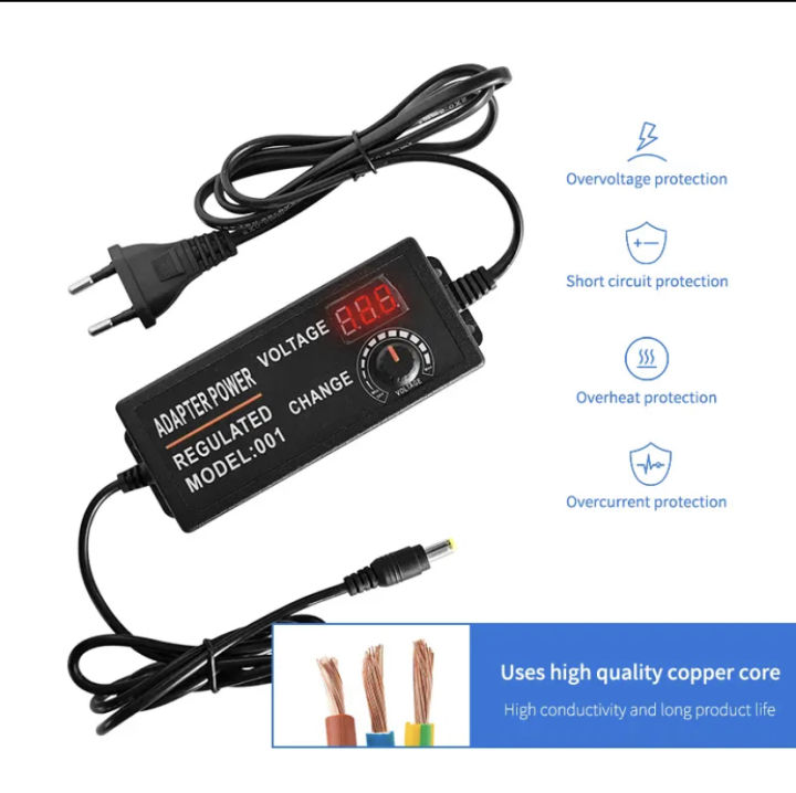 Universal%20AC%20to%20DC%20Adjustable%20Adapter%203V-24v%203A%20with%20Display%20Display,%20Voltage%20Regulated,%20Adaptive%20Power%20Supply%20-%20Image%205