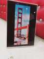 photo frame acrylic with wide base. 