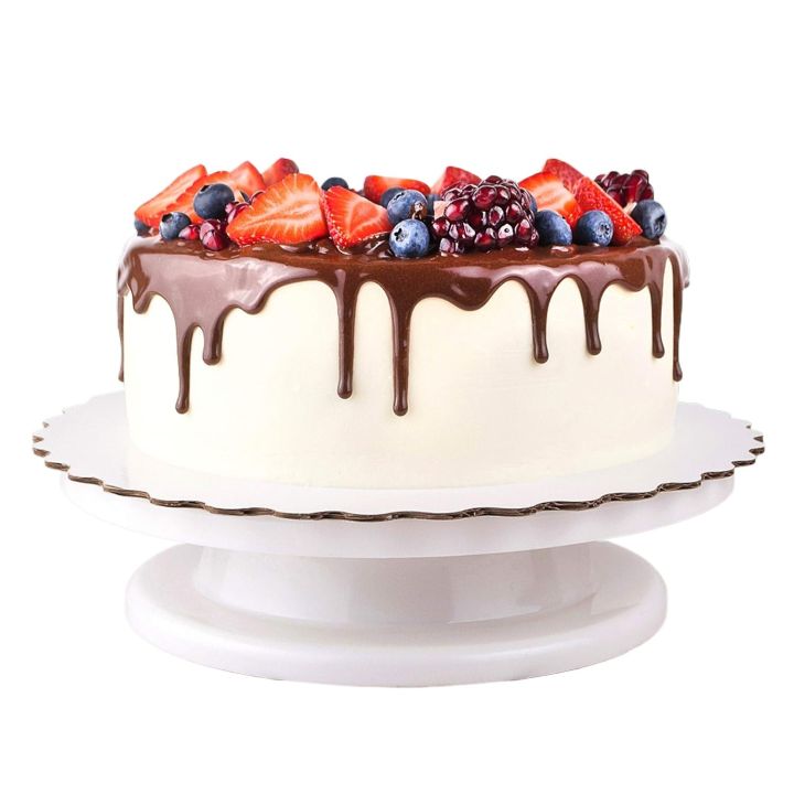 Rotating%20Cake%20Turntable%20White%20Cake%20Stand%20Spinner%20for%20Cake%20Decorations,%20Pastries,%20Cupcakes%20-%20Image%203