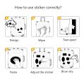 New Cartoon Cute Spongebob Tape Stickers Creative Ins Decorative Sealing Stickers Card Wall Stickers Roll Stickers 500 PiecesBasketball. 