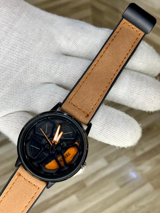 Black%20Racing%20Wheel%20Watch%20Stylish%20Sports%20Wheel%20Watch%20Men%E2%80%99s%20leather%20strap%20Watch%20Green%20Accent%20Dial%20Watch%20Butterfly%20Lock%20Watch%20Men%20Luxury%20Racing%20Design%20Watch%20Trendy%20Car%20Rim%20Watch%20Modern%20Analog%20Wrist%20Watch%20High%20Quality%20Metal%20Watch%20Unique%20Spinning%20Dial%20Watch%20-%20Image%206