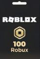 100 Robux GiftCard Code. 