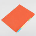 Subject Dividers Eco-friendly 6-ring Folder Index Separators. 