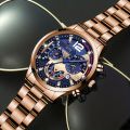 Men's Watch Quartz Watches Non-Mechanical Sports Boys Metal Steel Band Watches Calendar Display Luminous Hand Watches, Ideal choice for Gifts. 