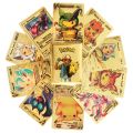 【Simple 3C】No Repeat 150 Styles Cartas Pokemon Español / De Metalicas Metal Carta Vmax V TAG TEAM Collection Game Toy. 