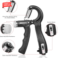 Histro Pack of 2 Hand Grip Strengthener counting Adjustable Resistance 10-130 Lbs Forearm 5 to 60kgs Hand Grip Strengthener Adjustable Resistance 22-130 Lbs (10-60kg) - Fitness Equipment Spring Loaded for Muscle Recovery Hand Gripper Trainer, Exerciser,. 