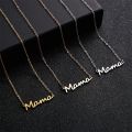 Mother's Day Necklace English Alphabet Necklace For Mom New Year Pendant Chain Jewelry. 