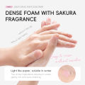 LAIKOU Japan Sakura Hand Soap Sheets Clean Soften Skin Even Skin Tone Brightening Nourish Hands Portable and Convenient. 