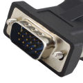 VGA Extender Male To LAN CAT5 CAT6 RJ45 Network Cable Adapter. 