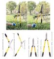Hedge Shear - Telescopic Hedge Shears Extendable Up to 36 inches - Garden Trimmers and Pruners. 