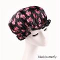 【Happytree】 Thick 1Pcs Waterproof Bath Hat Double Layer Shower Hair Cover Women Supplies Shower Cap Bathroom Accessories. 