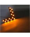 Arrow Panel For Car Rear View Mirror Indicator Turn Signal Light. 