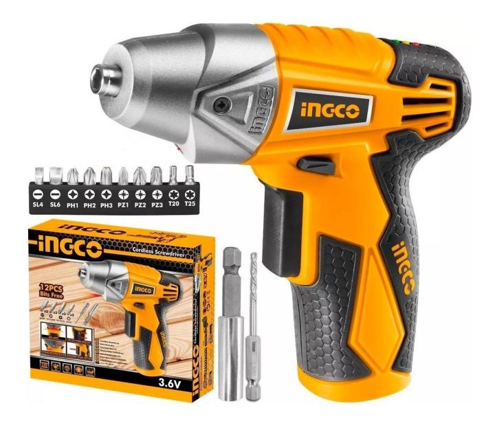Rechargeable%20Screwdriver%20With%2012%20Bits%20And%20Led%20Light%203.6v%20-%20Image%203