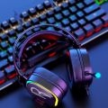 COLUSI CLS-200 RGB Gaming Headset - 360° Microphone, Adaptive Head Beam, Bass Surround, Soft Memory Earmuffs. 