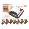 Imported 7 in 1 Sandwich Maker Removable plates. 