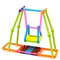 120/80/50 pcs Educational Toys Smart Stick Plastic Building Blocks Dream Colorful Activity Sticks Building Blocks Toys for kids. 