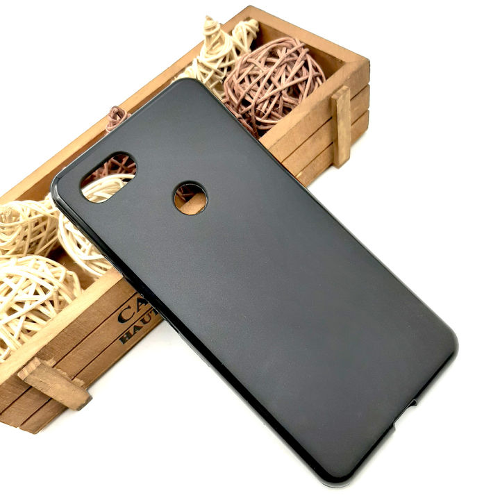 Google Pixel 3 Back Cover Soft Plain Black Case For Google Pixel 3