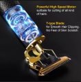 Vintage T9 Trimmer for Men Hair Zero Gapped Clipper Professional Cordless Haircut Electric USB Charging Beard Trimmer for Men Wireless Rechargeable Personal Hair Men Grooming Beard Liner. Black. 