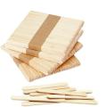 Pack of 100 Large Flat Craft Sticks Ice Cream Sticks Wooden Popsicle Sticks for DIY Craft Creative Designs Children Education. 