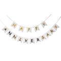 Happy Anniversary Banner for Anniversary Celebration & Other Anniversary Decorations – SKU-5002. 