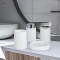 Bathroom Soap Dispenser Set Countertop Bathroom Accessories Set for Housewarming Hotel. 