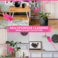 WBM Cleaning Duster, Microfiber Cleaning Brush With Long Stick. 