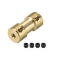 1pcs Steel shaft coupling hole 3.17mm to 2mm rod coupler. 