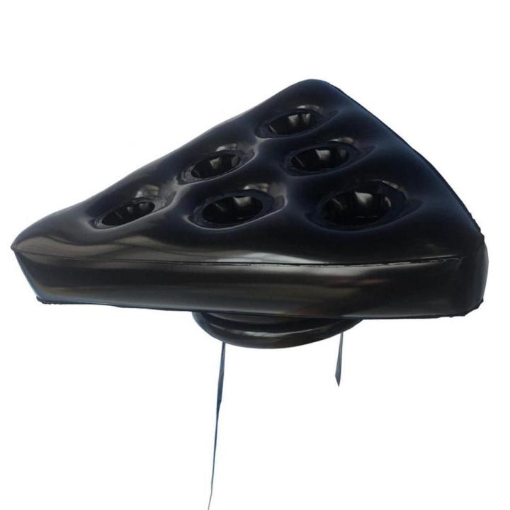 Inflatable Tricorne Coaster 6 Hole Inflatable Hat Floating Cup Holder Swimming Pool Party Supplies Ping Pong