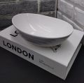 Techmanistan Ceramic Bowl, Oval Ceramic Salad Bowl, Soup Bowl, Dessert Bowl, Ceramic Serving Bowl, Oval Bowl. 