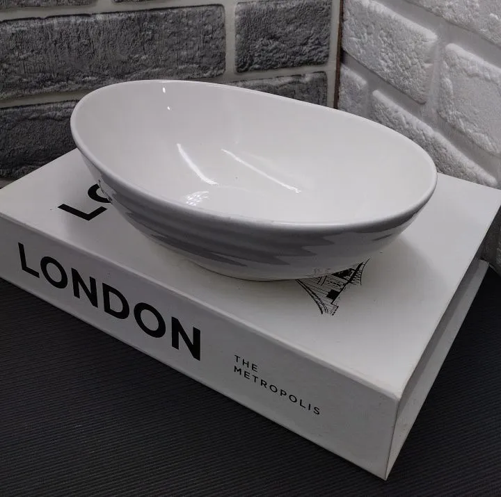 Techmanistan%20Ceramic%20Bowl,%20Oval%20Ceramic%20Salad%20Bowl,%20Soup%20Bowl,%20Dessert%20Bowl,%20Ceramic%20Serving%20Bowl,%20Oval%20Bowl%20-%20Image%202