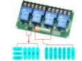 4-way 12V/30A relay module | high and low level trigger smart home & PLC industrial control. 