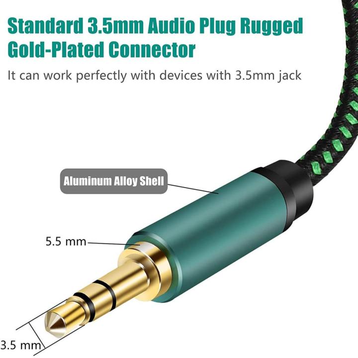 Audio Extension Cable 4m/12Ft,Audio Auxiliary Stereo Extension Audio ...