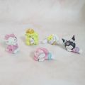 Sleeping Puppy Shape My Melody Anime Figure Phone Case Cake DIY Decorative Material Cinnamoroll Pachacco Kawaii Doll Toys Kuromi. 