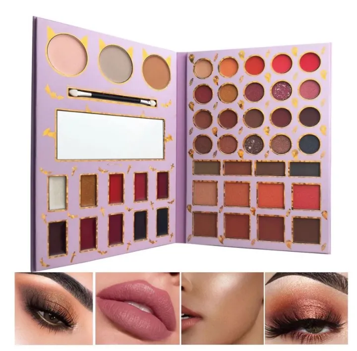 Julystar%20%20New%20Fashionable%20Book%20Palette%20Makeup%20Eyeshadow%20Palette%20Pearlescent%20Matte%20Highlight%20Powder%20Blusher%20Contour%20makeup%20palette%20kit%20for%20girls%20and%20for%20women%20-%20Image%2010